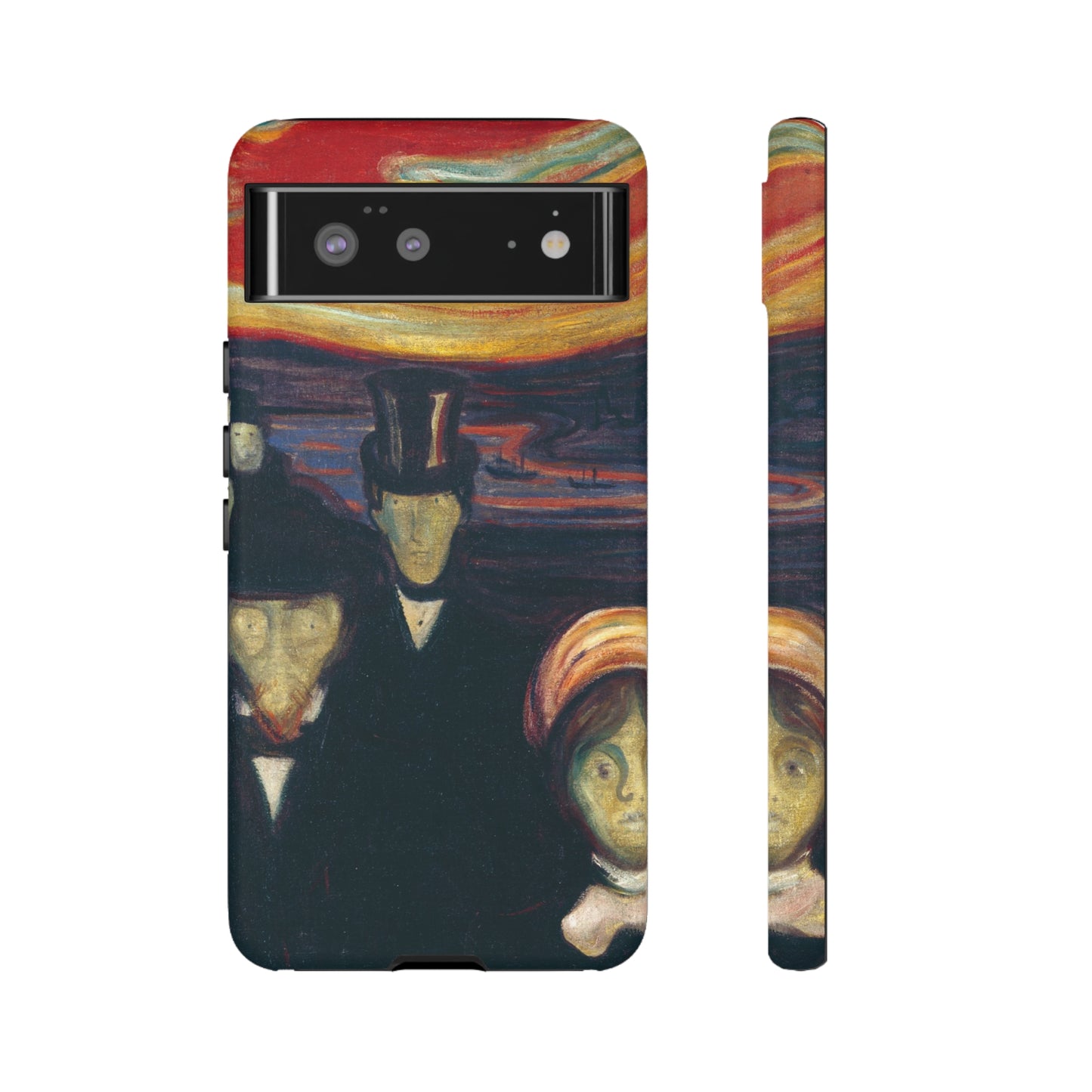 Anxiety by Edvard Munch - Cell Phone Case