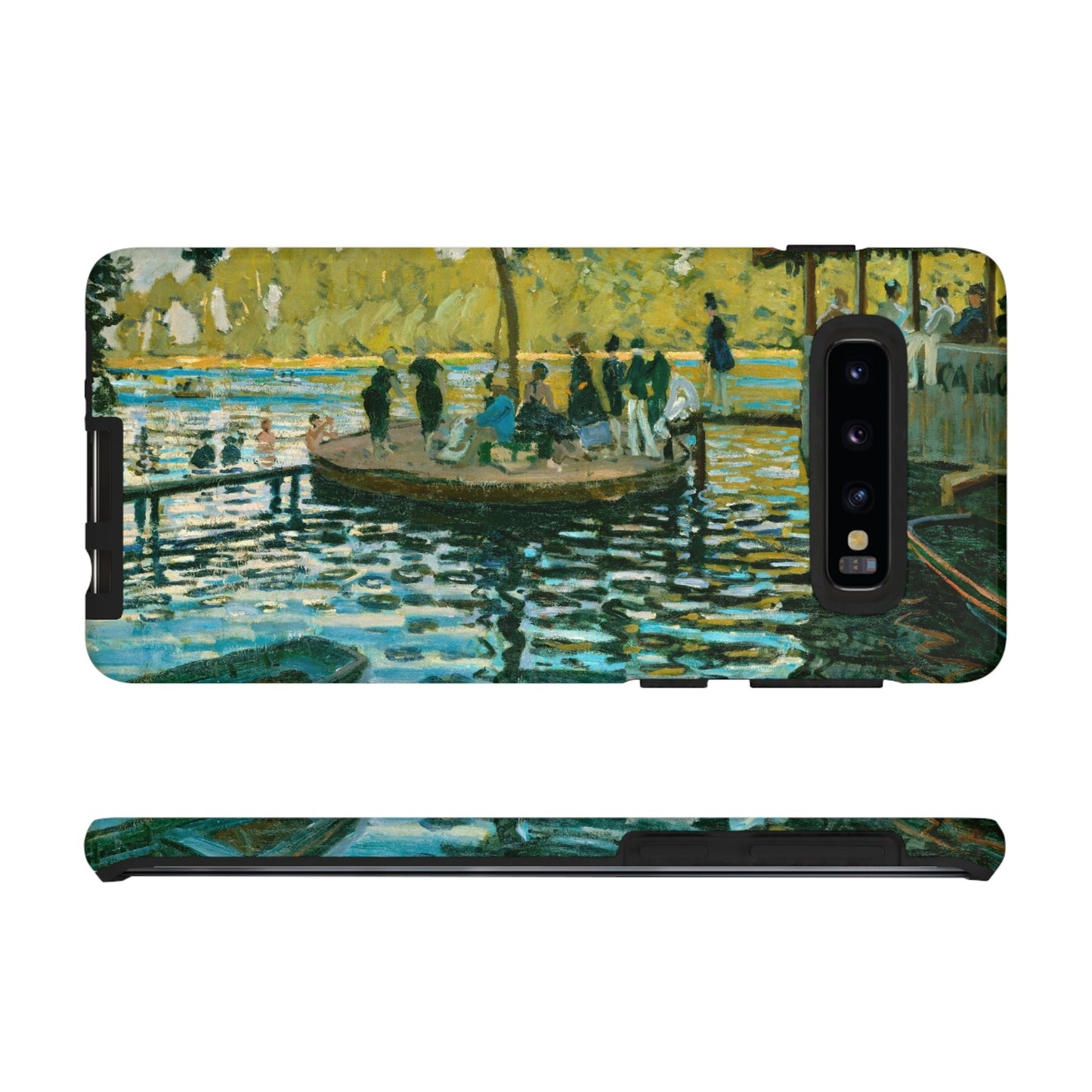 La Grenouillére by Claude Monet - Cell Phone Case