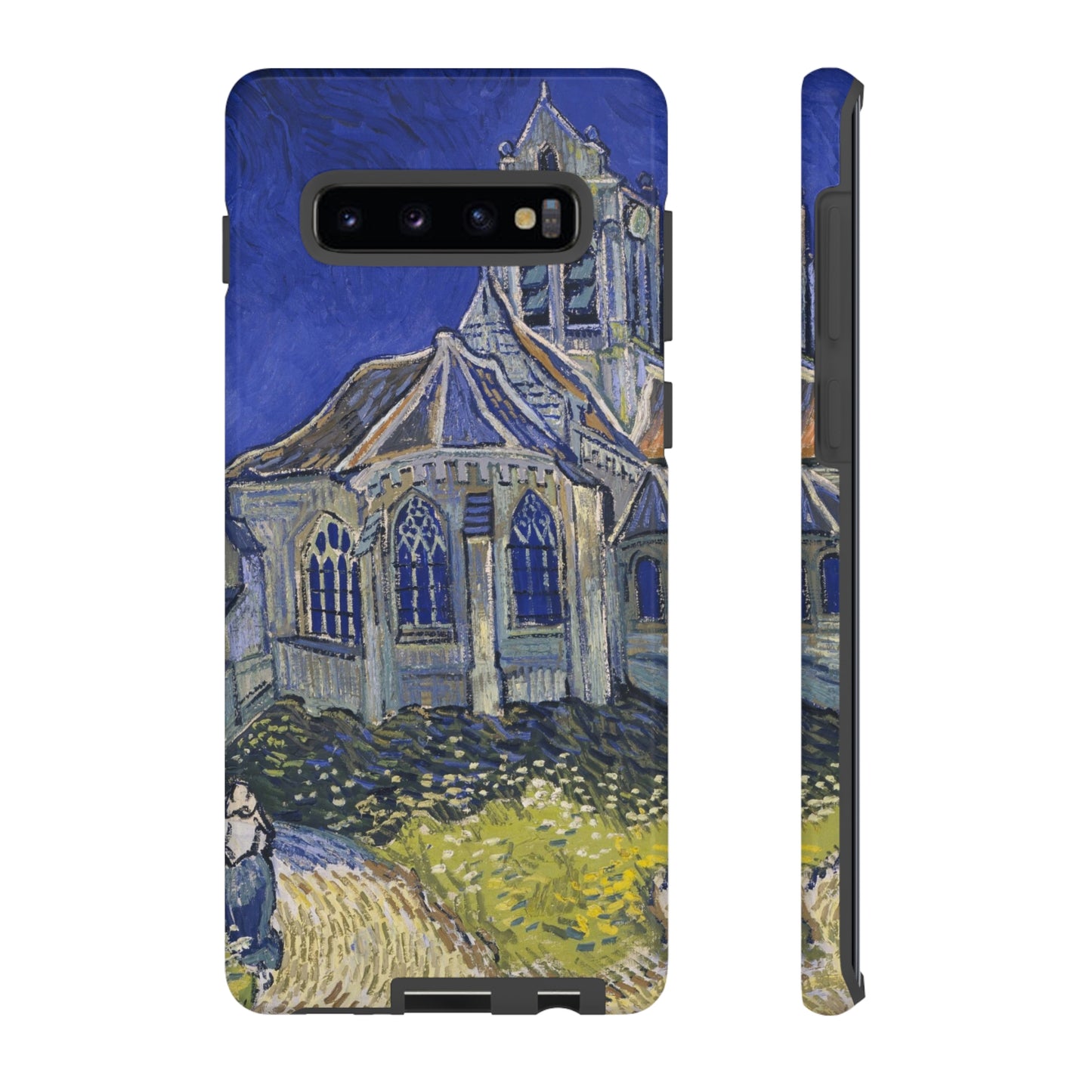 The Church in Auvers sur Oise by Vincent Van Gogh - Cell Phone Case