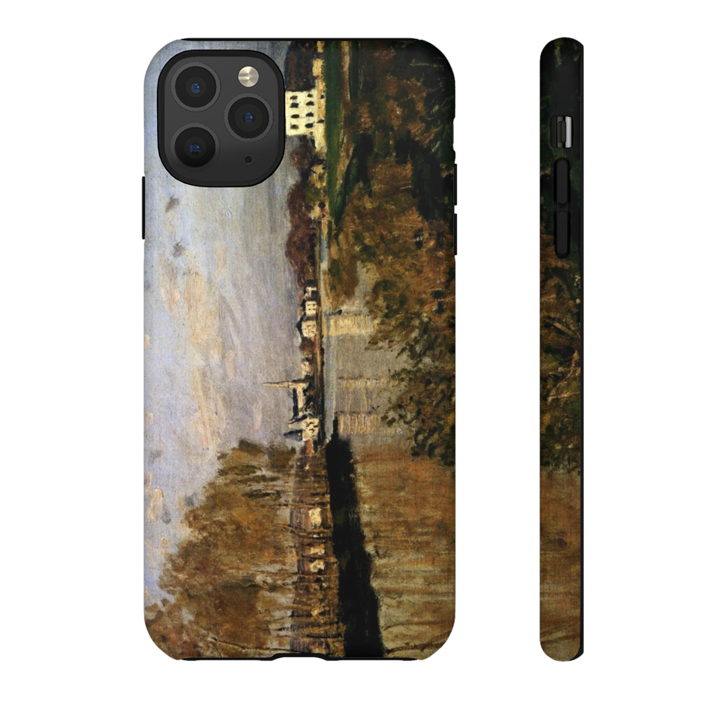 The Seine at Argenteuil by Claude Monet - Cell Phone Case