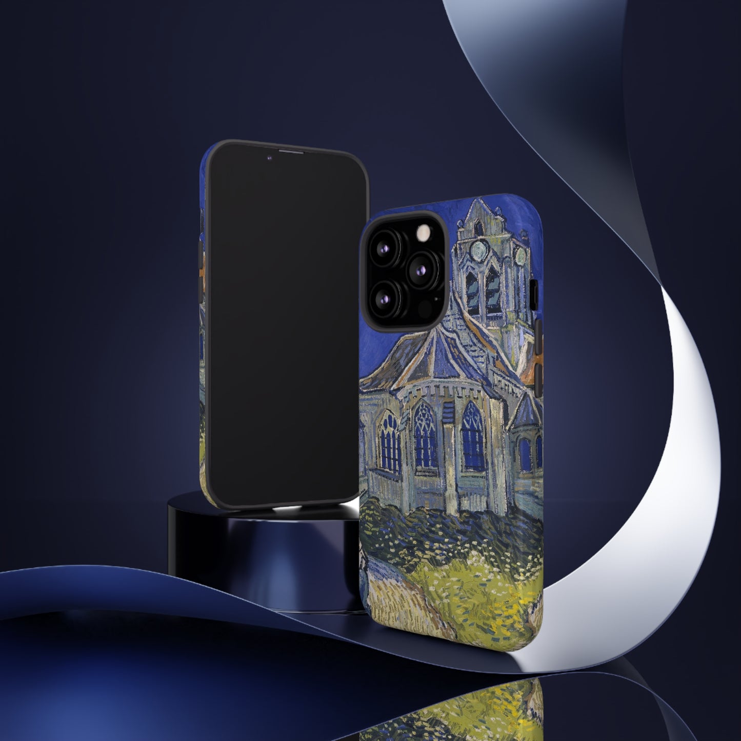 The Church in Auvers sur Oise by Vincent Van Gogh - Cell Phone Case