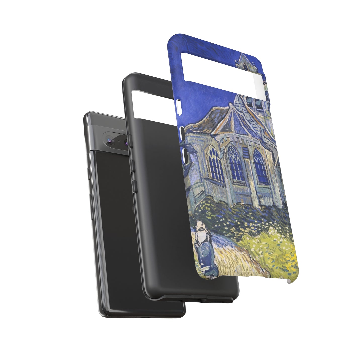 The Church in Auvers sur Oise by Vincent Van Gogh - Cell Phone Case