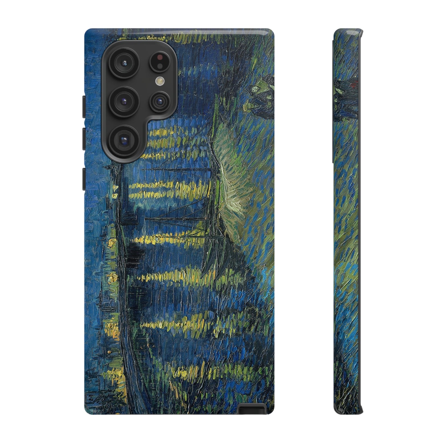 Starry Night over the Rhone by Vincent Van Gogh - Cell Phone Case