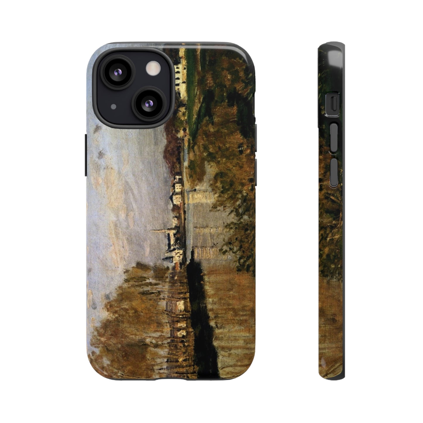 The Seine at Argenteuil by Claude Monet - Cell Phone Case