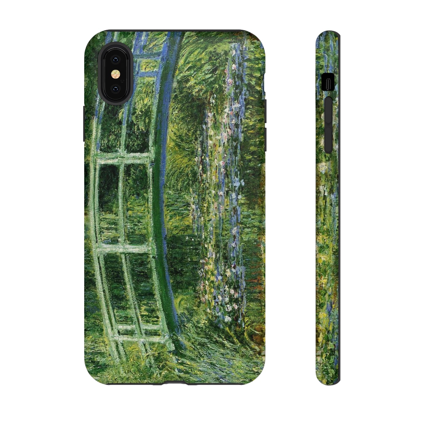 Water Lilies and a Japanese Bridge by Claude Monet - Cell Phone Case