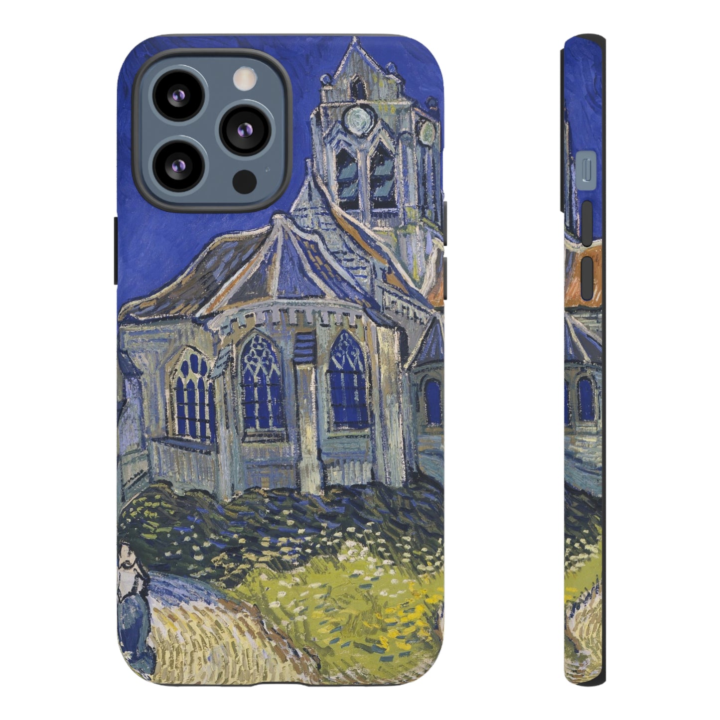 The Church in Auvers sur Oise by Vincent Van Gogh - Cell Phone Case