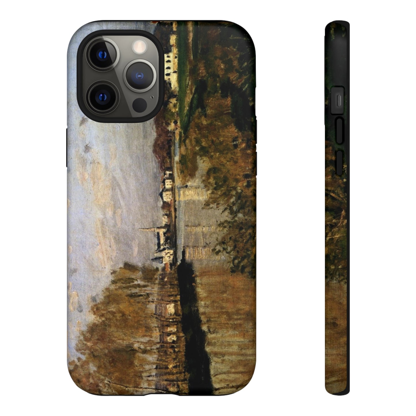 The Seine at Argenteuil by Claude Monet - Cell Phone Case