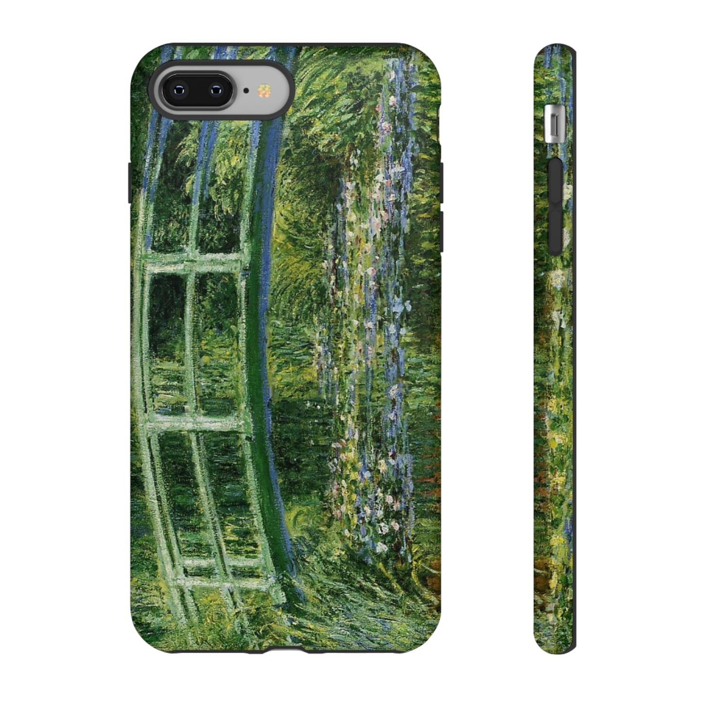 Water Lilies and a Japanese Bridge by Claude Monet - Cell Phone Case