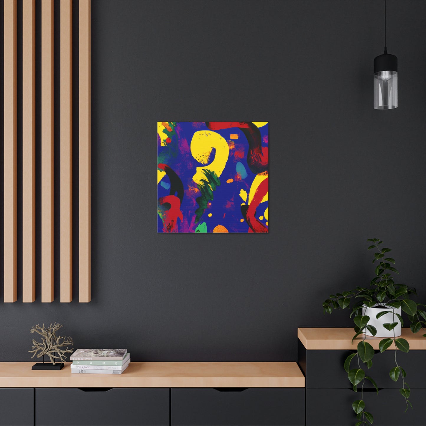 Abstract I AI Generated - Canvas Print