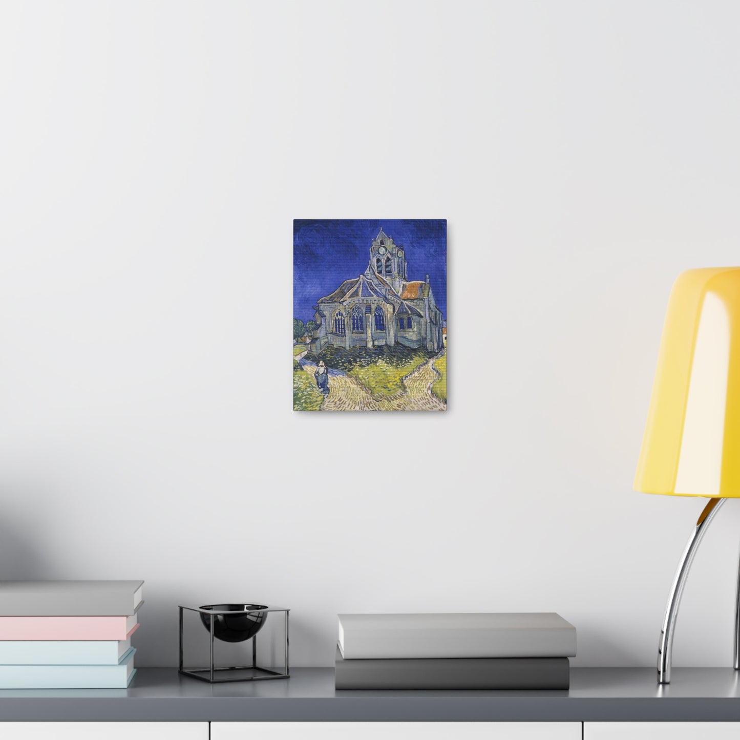 The Church in Auvers sur Oise by Vincent Van Gogh - Canvas Print