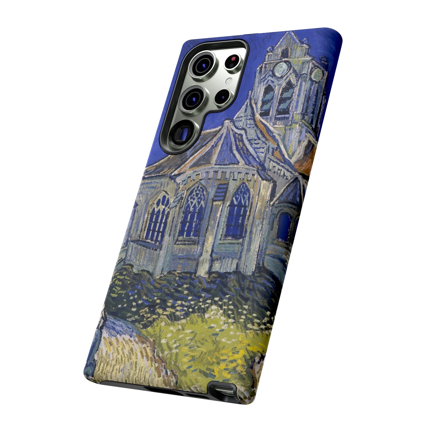 The Church in Auvers sur Oise by Vincent Van Gogh - Cell Phone Case