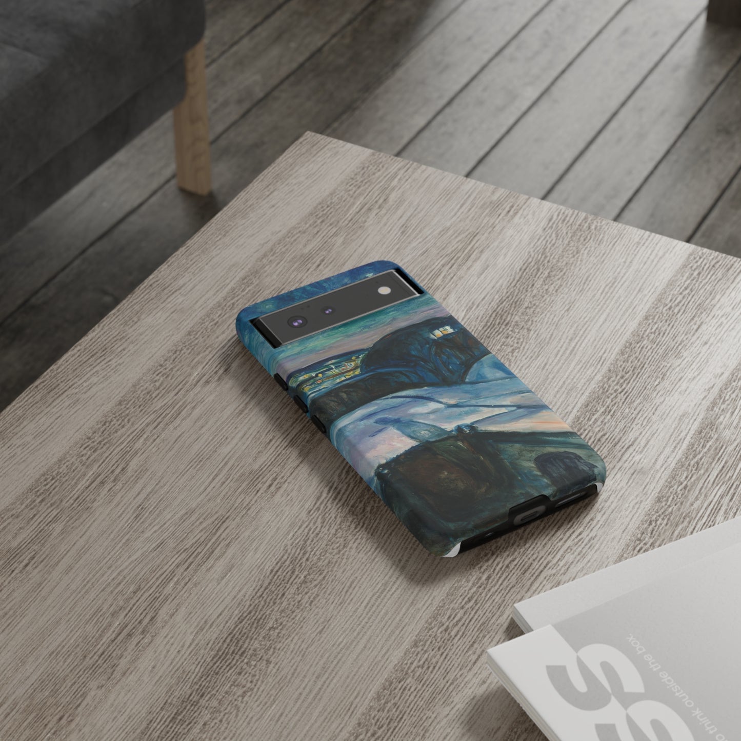 Starry Night by Edvard Munch - Cell Phone Case