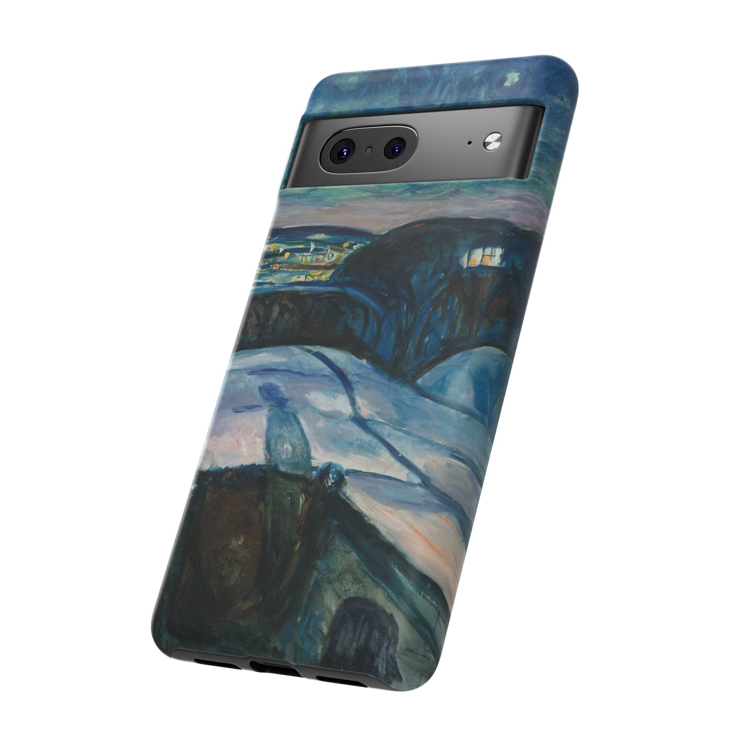 Starry Night by Edvard Munch - Cell Phone Case