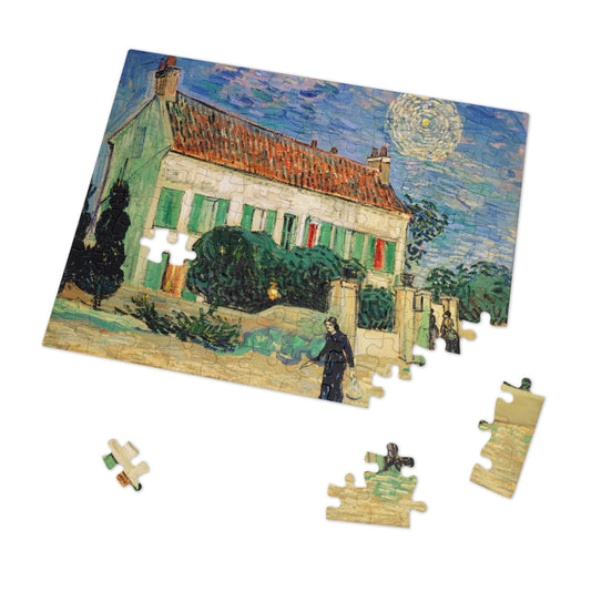 White House at Night by Vincent Van Gogh - Jigsaw Puzzle