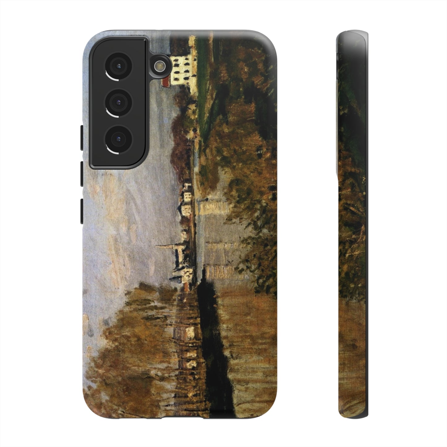 The Seine at Argenteuil by Claude Monet - Cell Phone Case