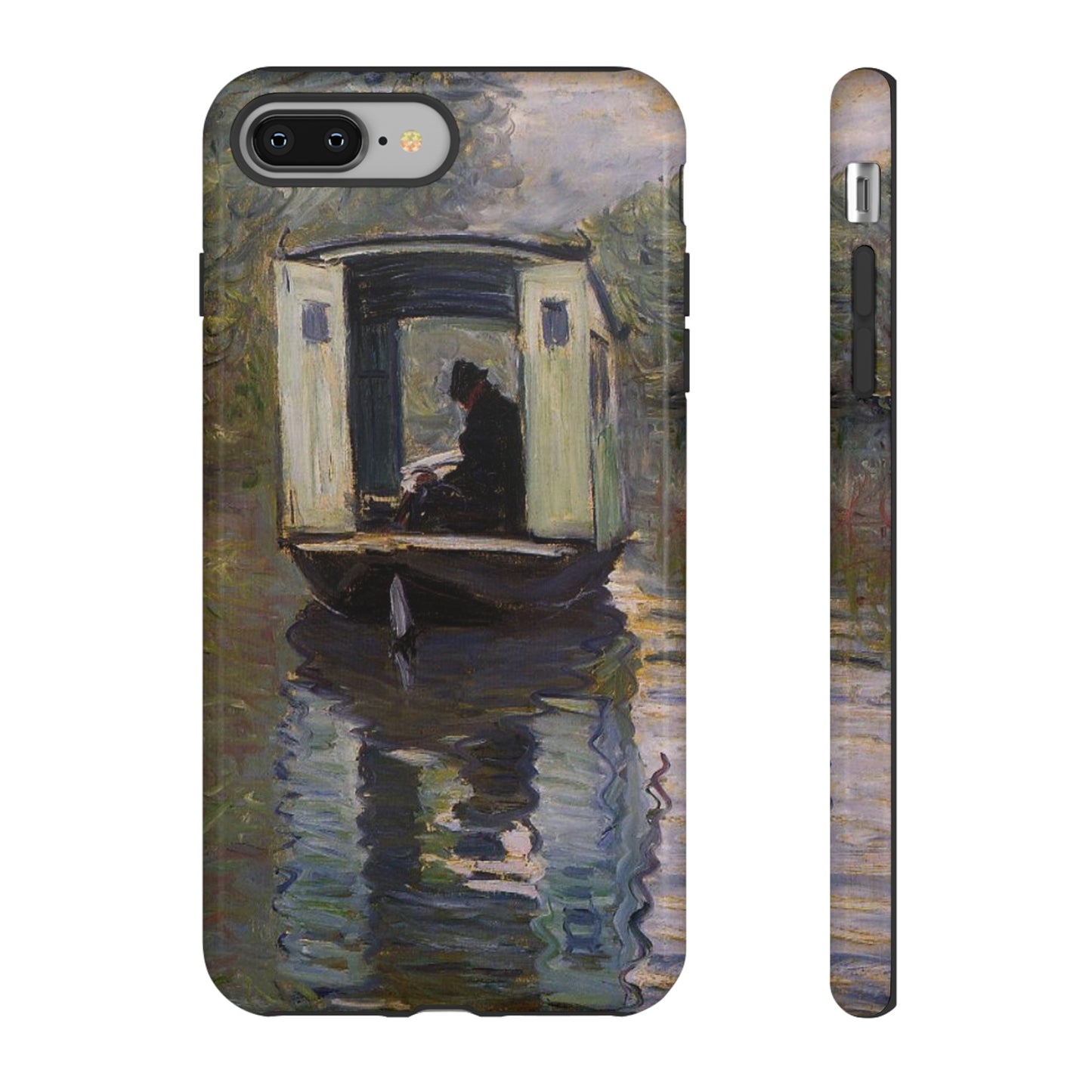 The Studio Boat by Claude Monet - Cell Phone Case