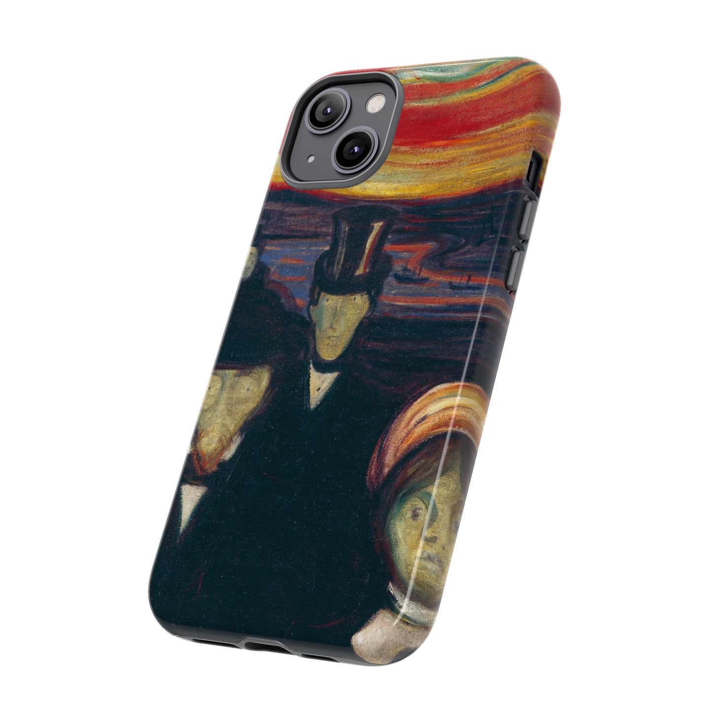 Anxiety by Edvard Munch - Cell Phone Case