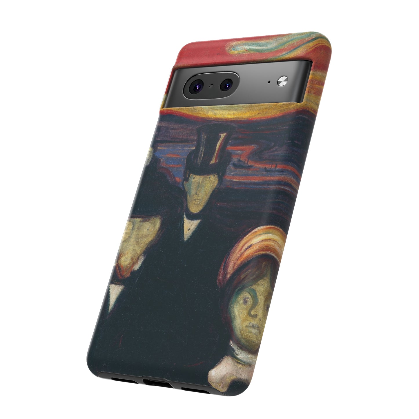 Anxiety by Edvard Munch - Cell Phone Case