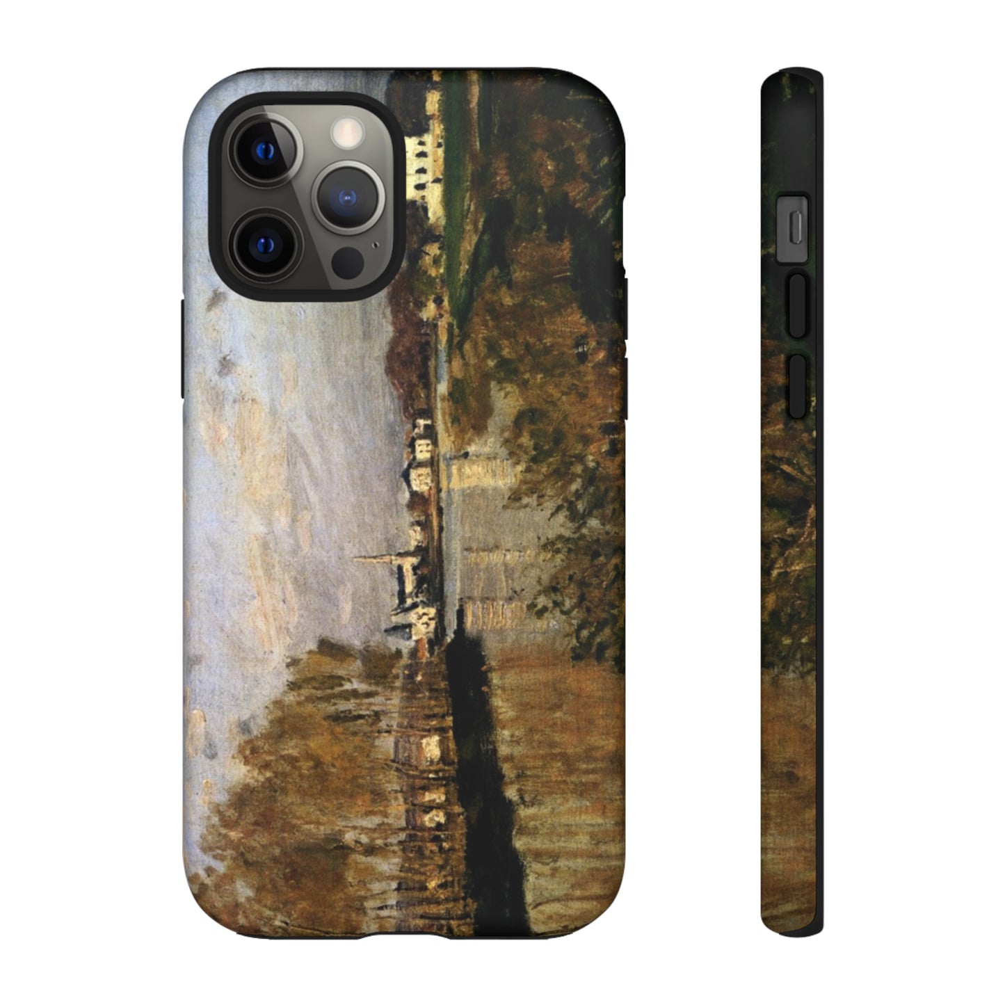 The Seine at Argenteuil by Claude Monet - Cell Phone Case