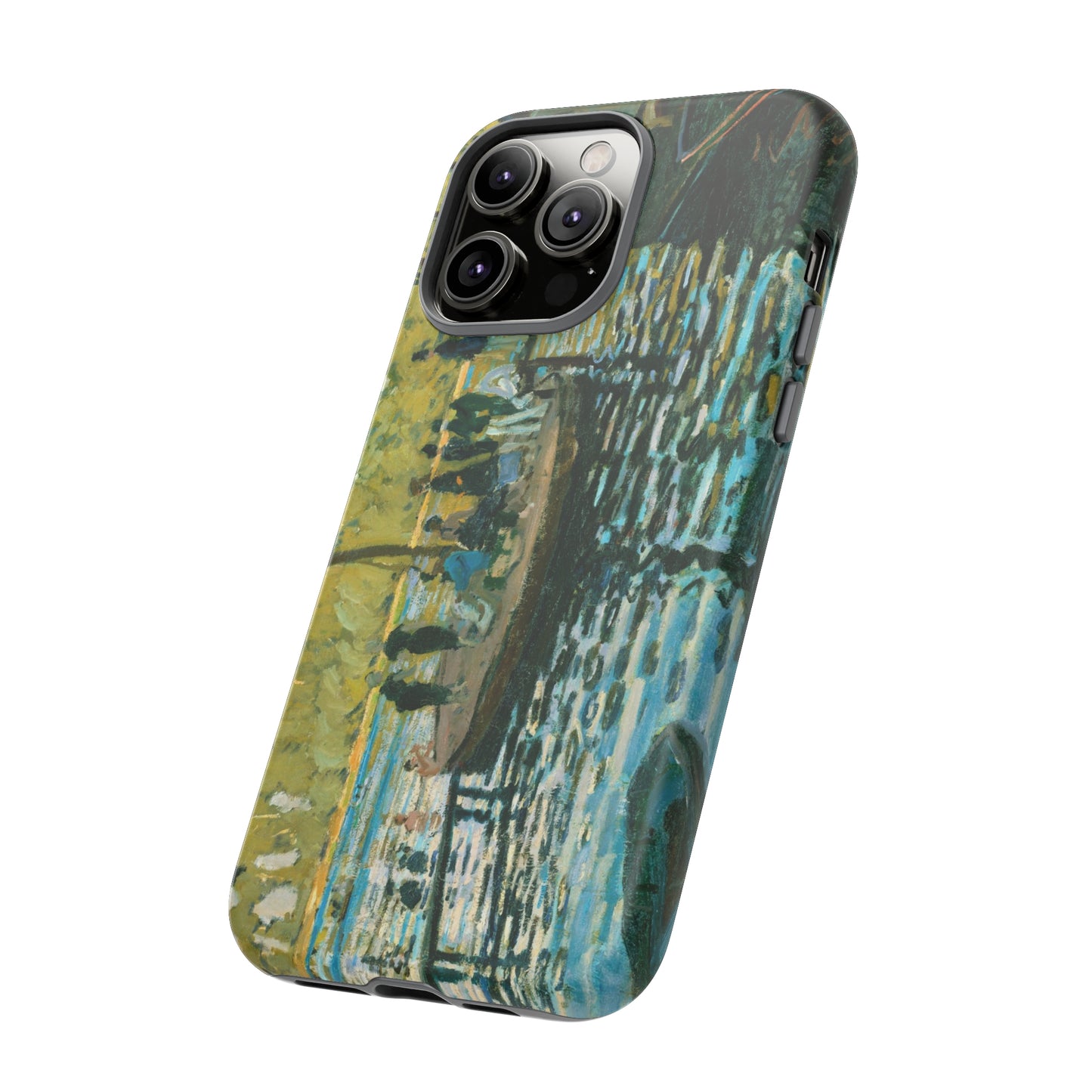 La Grenouillére by Claude Monet - Cell Phone Case