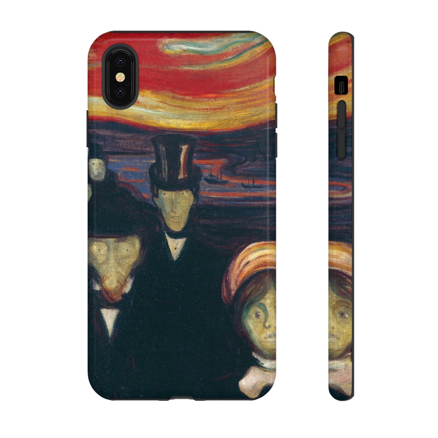 Anxiety by Edvard Munch - Cell Phone Case