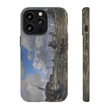 The Mouth of the Seine by Claude Monet - Cell Phone Case