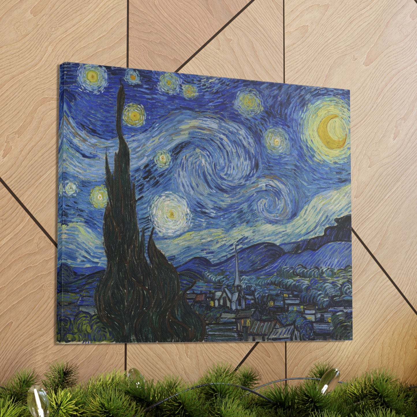 Starry Night by Vincent Van Gogh - Canvas Print