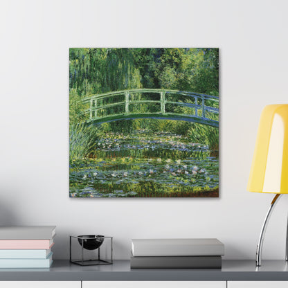 Water Lilies and Japanese Bridge by Claude Monet - Canvas Print