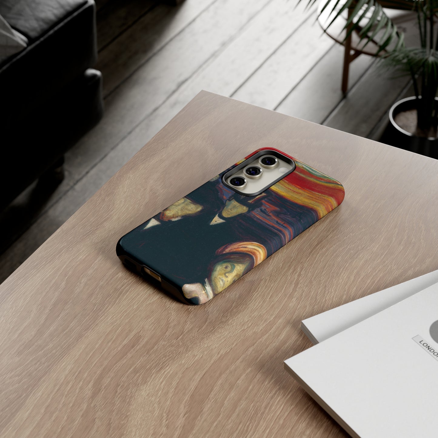 Anxiety by Edvard Munch - Cell Phone Case