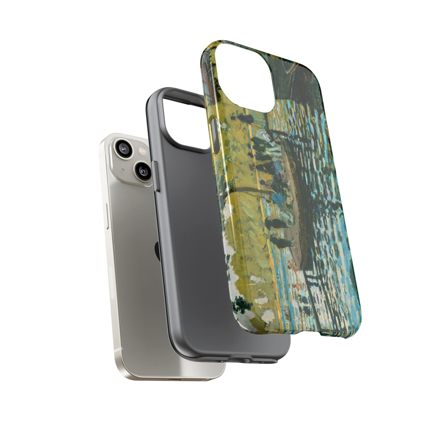 La Grenouillére by Claude Monet - Cell Phone Case