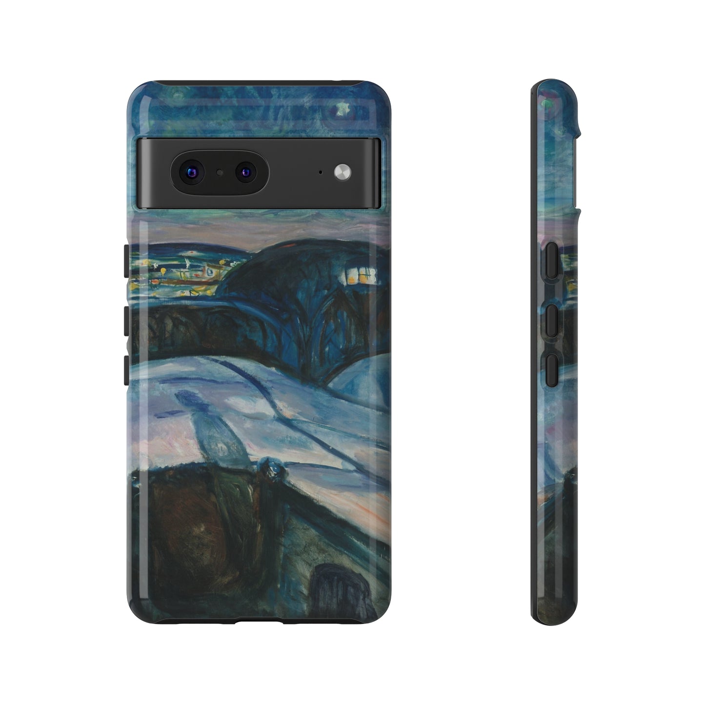 Starry Night by Edvard Munch - Cell Phone Case