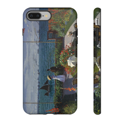 Jardin a Sainte-Adresse by Claude Monet - Cell Phone Case