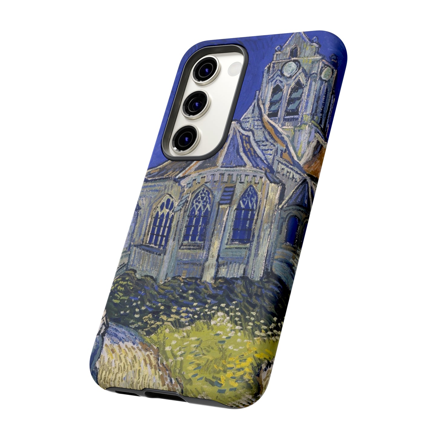 The Church in Auvers sur Oise by Vincent Van Gogh - Cell Phone Case