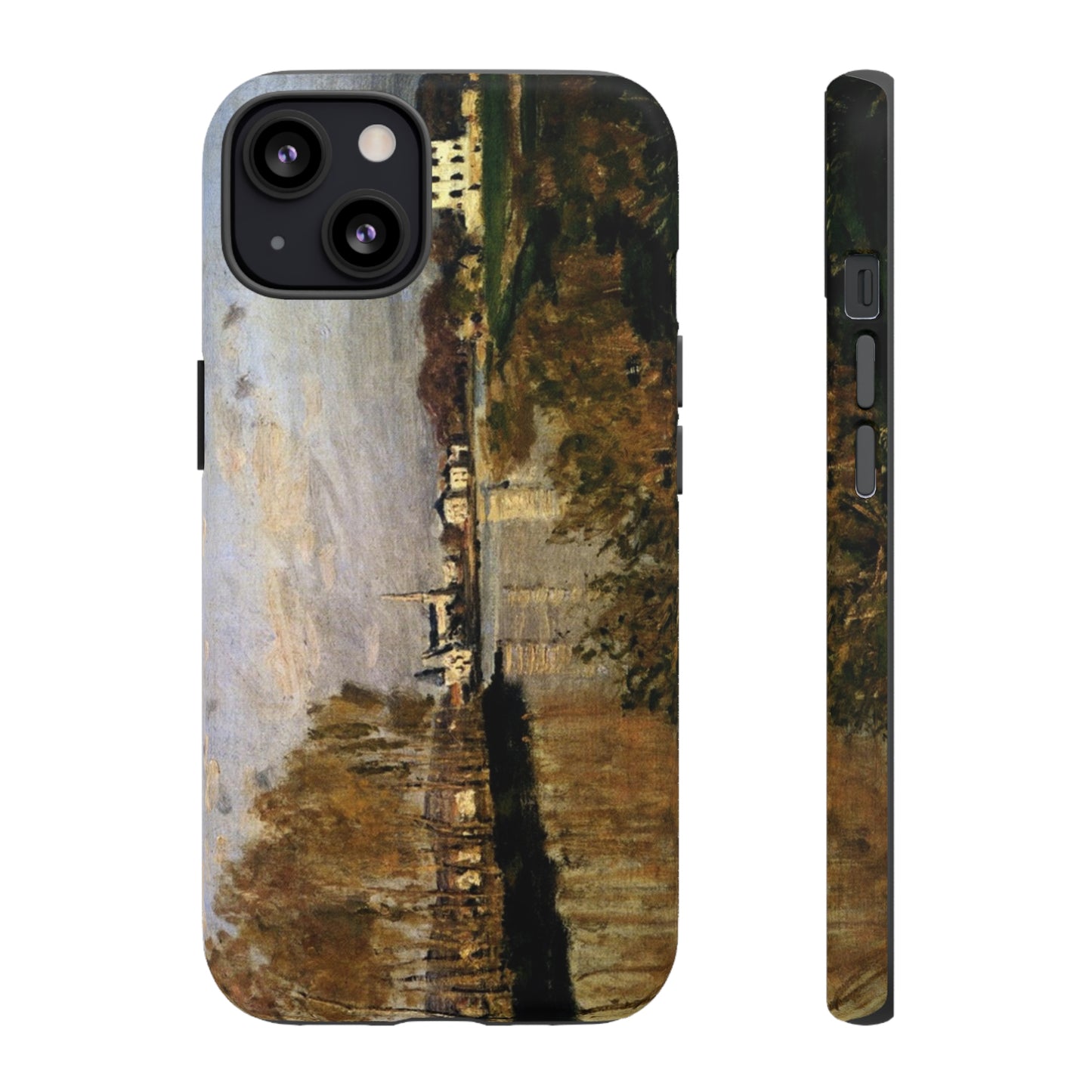 The Seine at Argenteuil by Claude Monet - Cell Phone Case