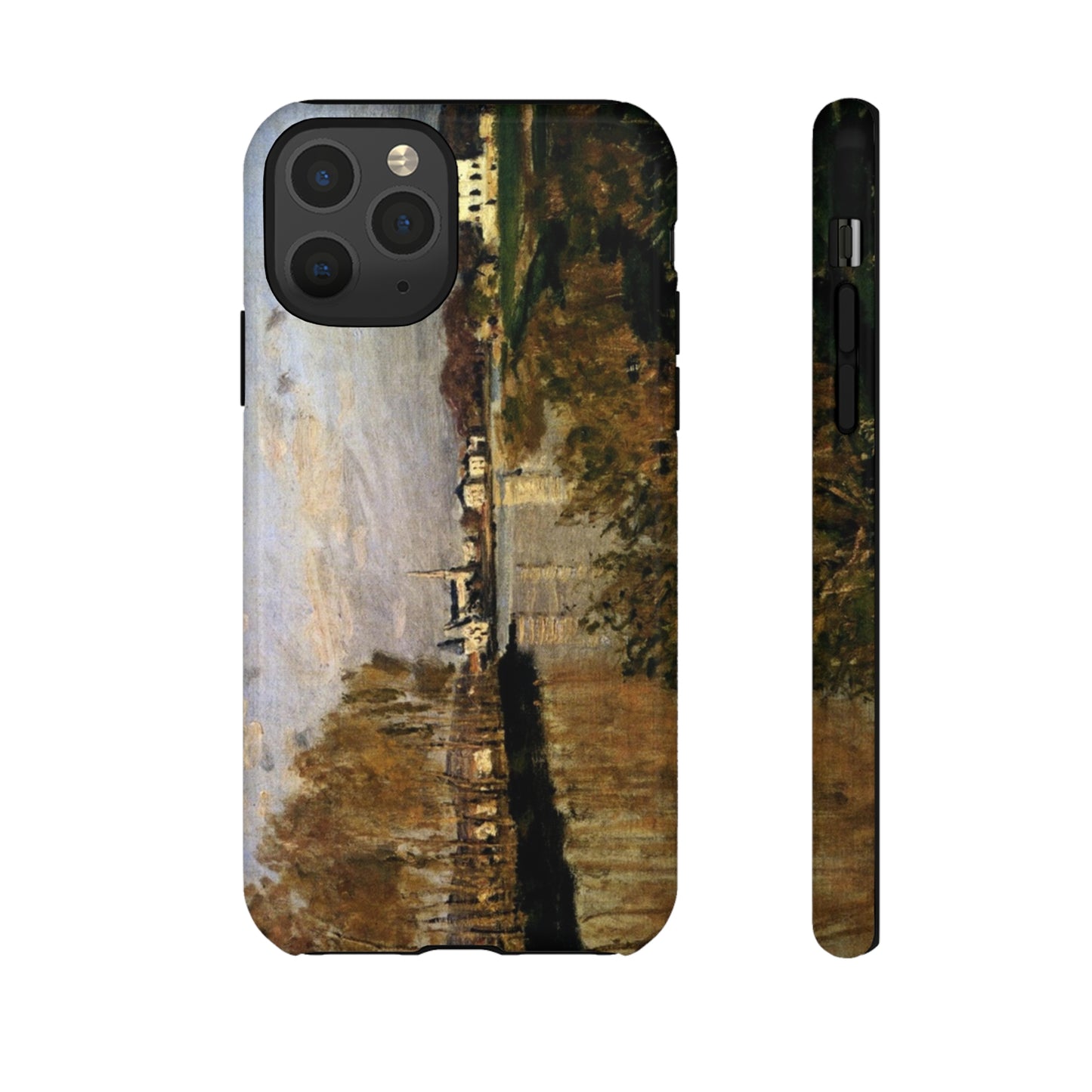 The Seine at Argenteuil by Claude Monet - Cell Phone Case