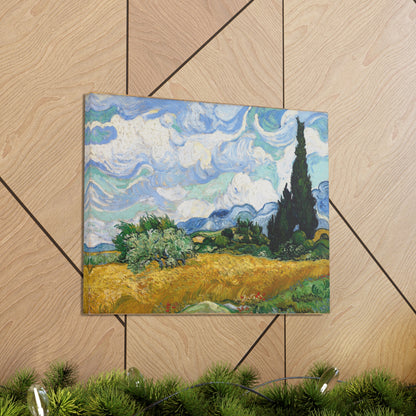 Wheat Field with Cypresses - By Vincent Van Gogh