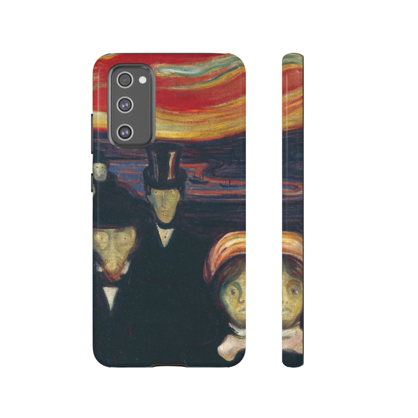 Anxiety by Edvard Munch - Cell Phone Case