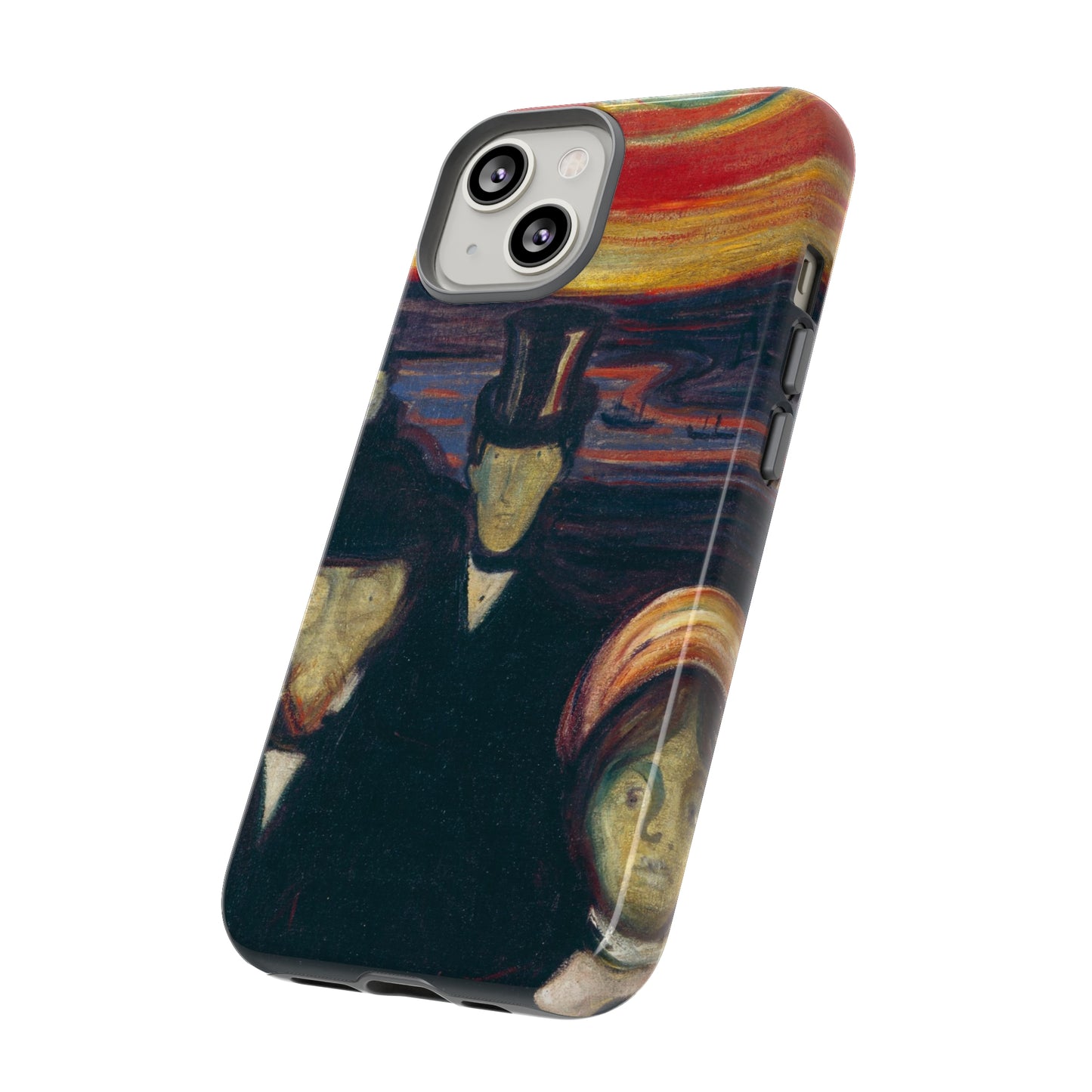 Anxiety by Edvard Munch - Cell Phone Case