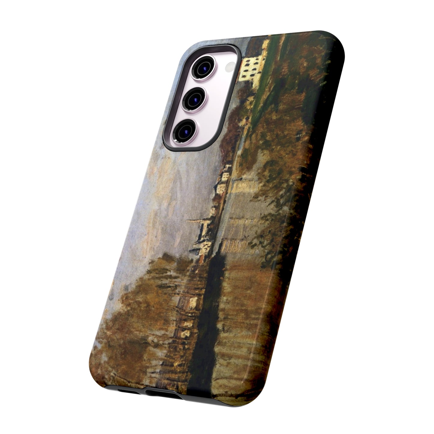 The Seine at Argenteuil by Claude Monet - Cell Phone Case