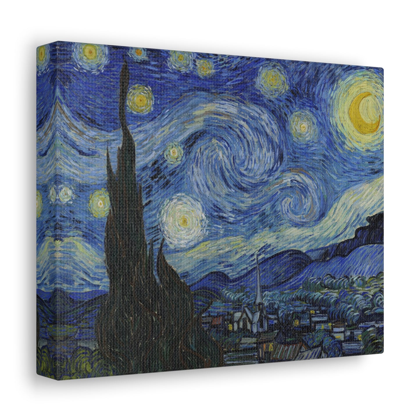 Starry Night by Vincent Van Gogh - Canvas Print