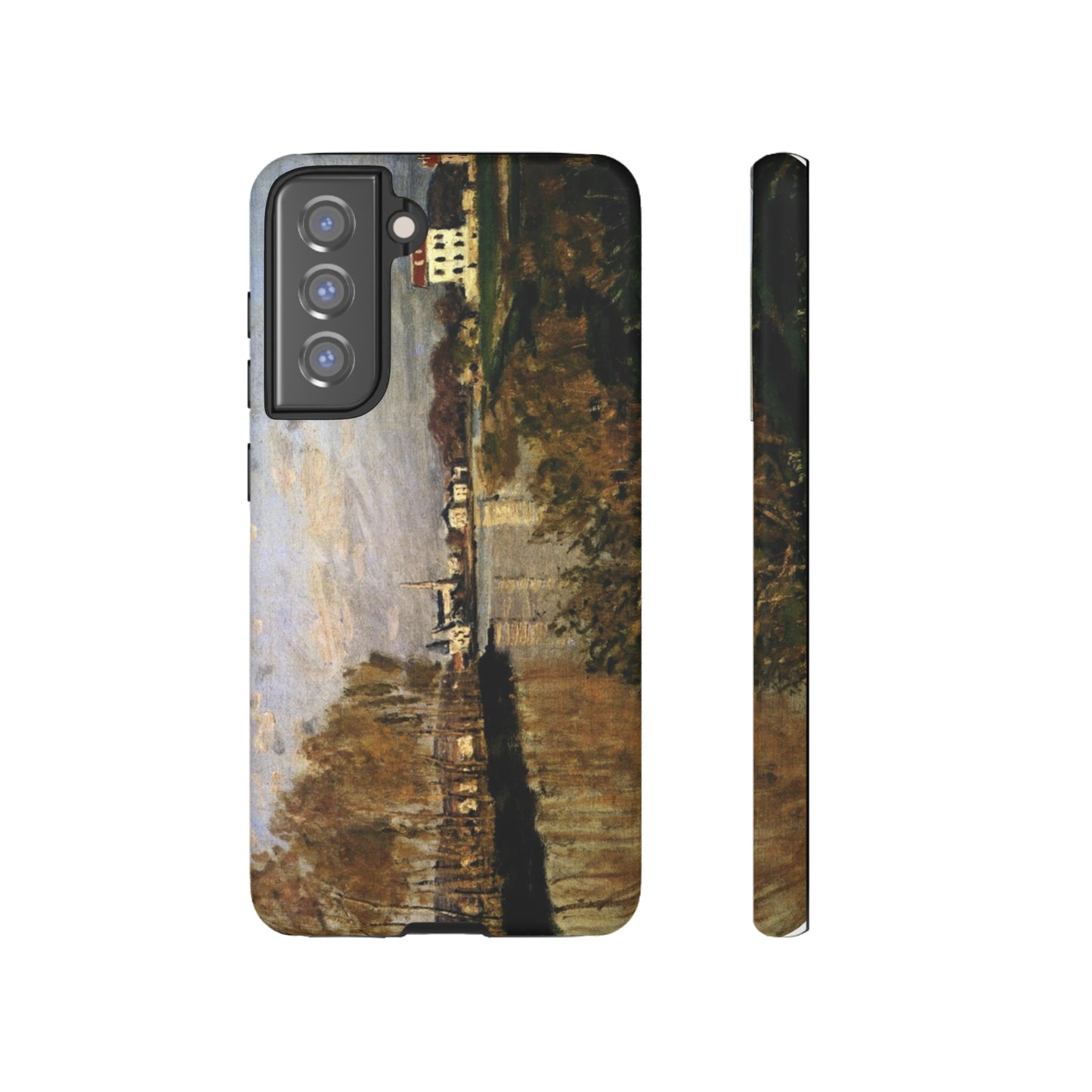 The Seine at Argenteuil by Claude Monet - Cell Phone Case