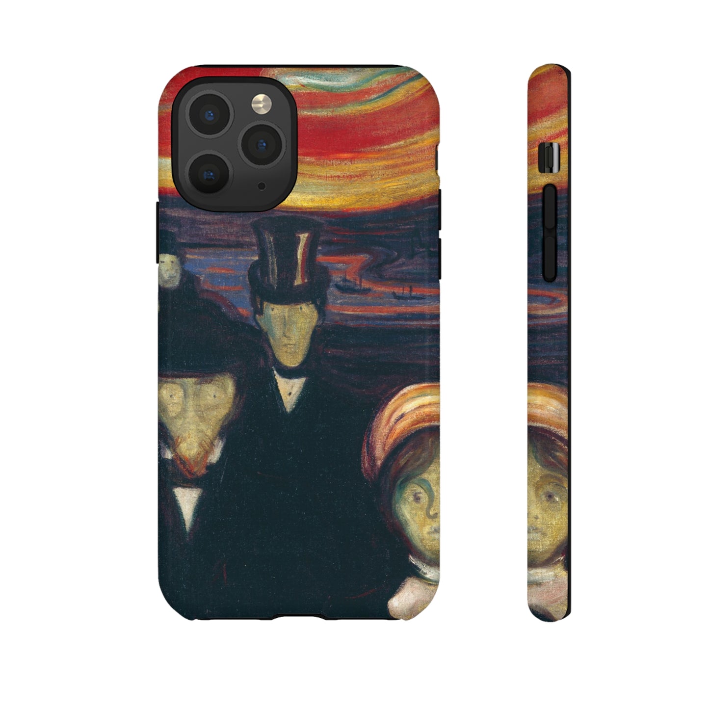 Anxiety by Edvard Munch - Cell Phone Case