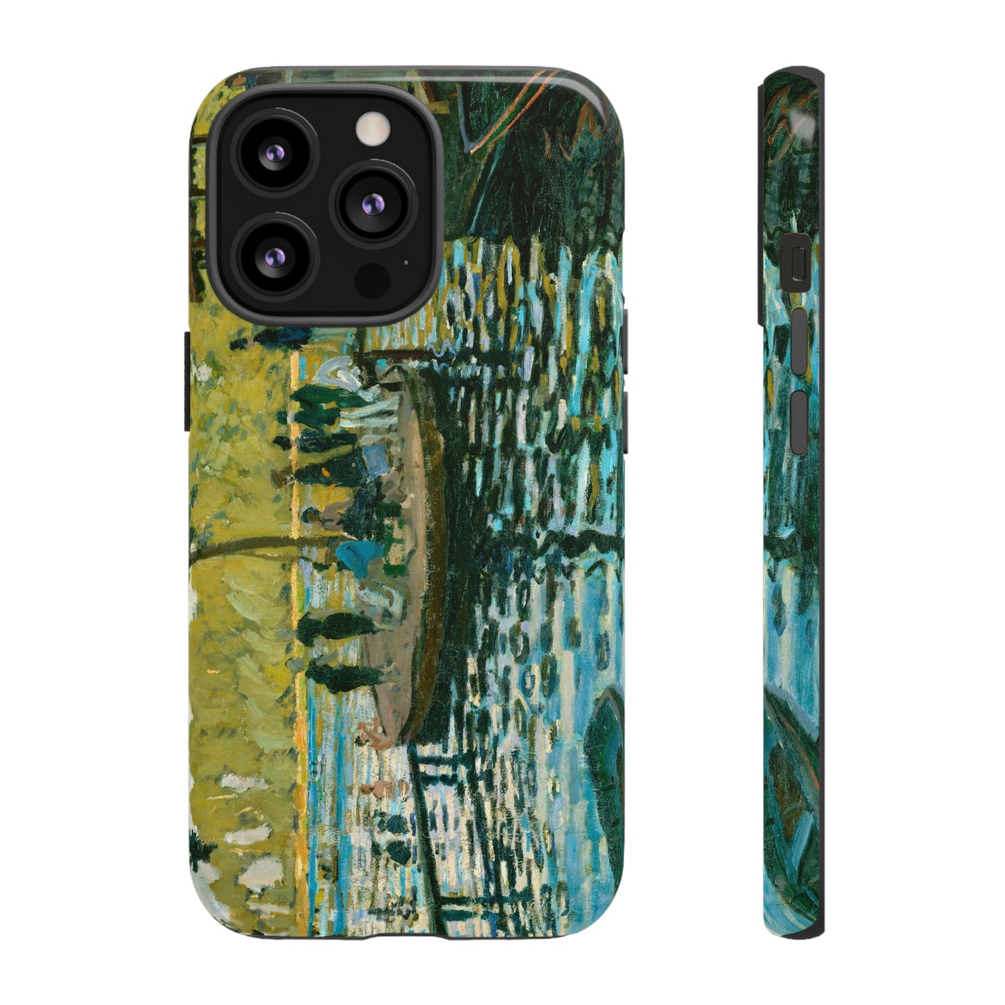 La Grenouillére by Claude Monet - Cell Phone Case