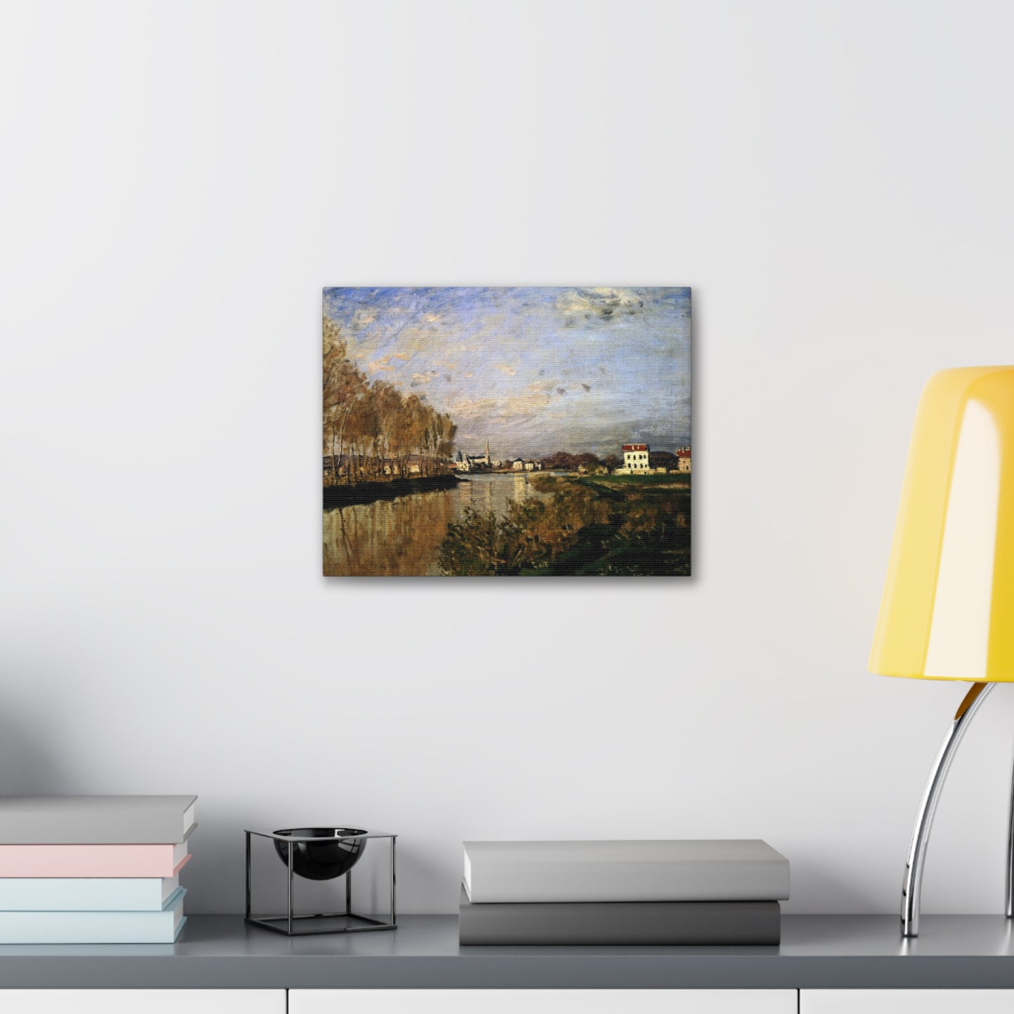 The Seine at Argenteuil by Claude Monet - Canvas Print