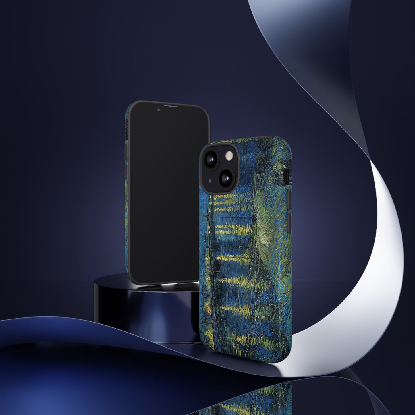 Starry Night over the Rhone by Vincent Van Gogh - Cell Phone Case
