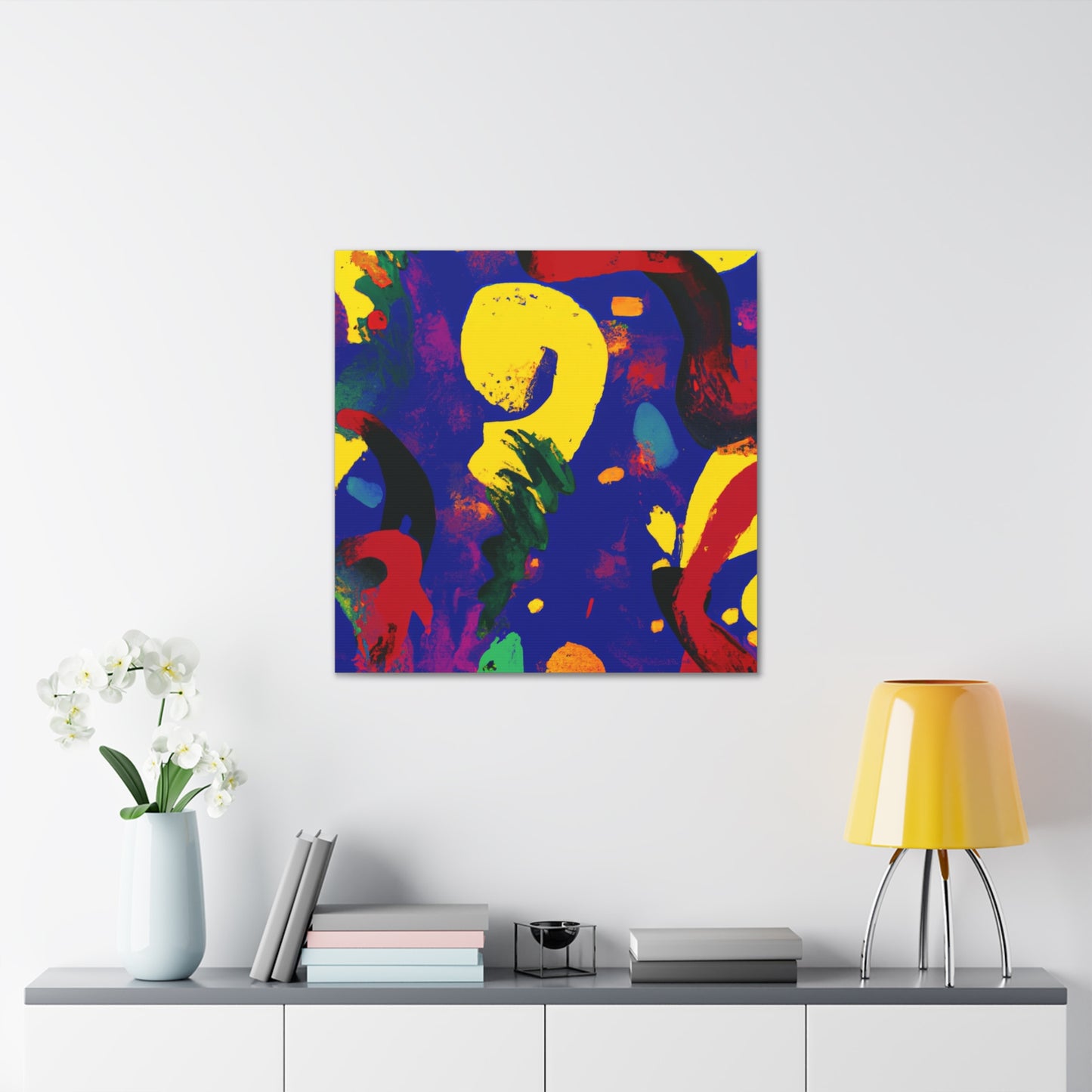 Abstract I AI Generated - Canvas Print