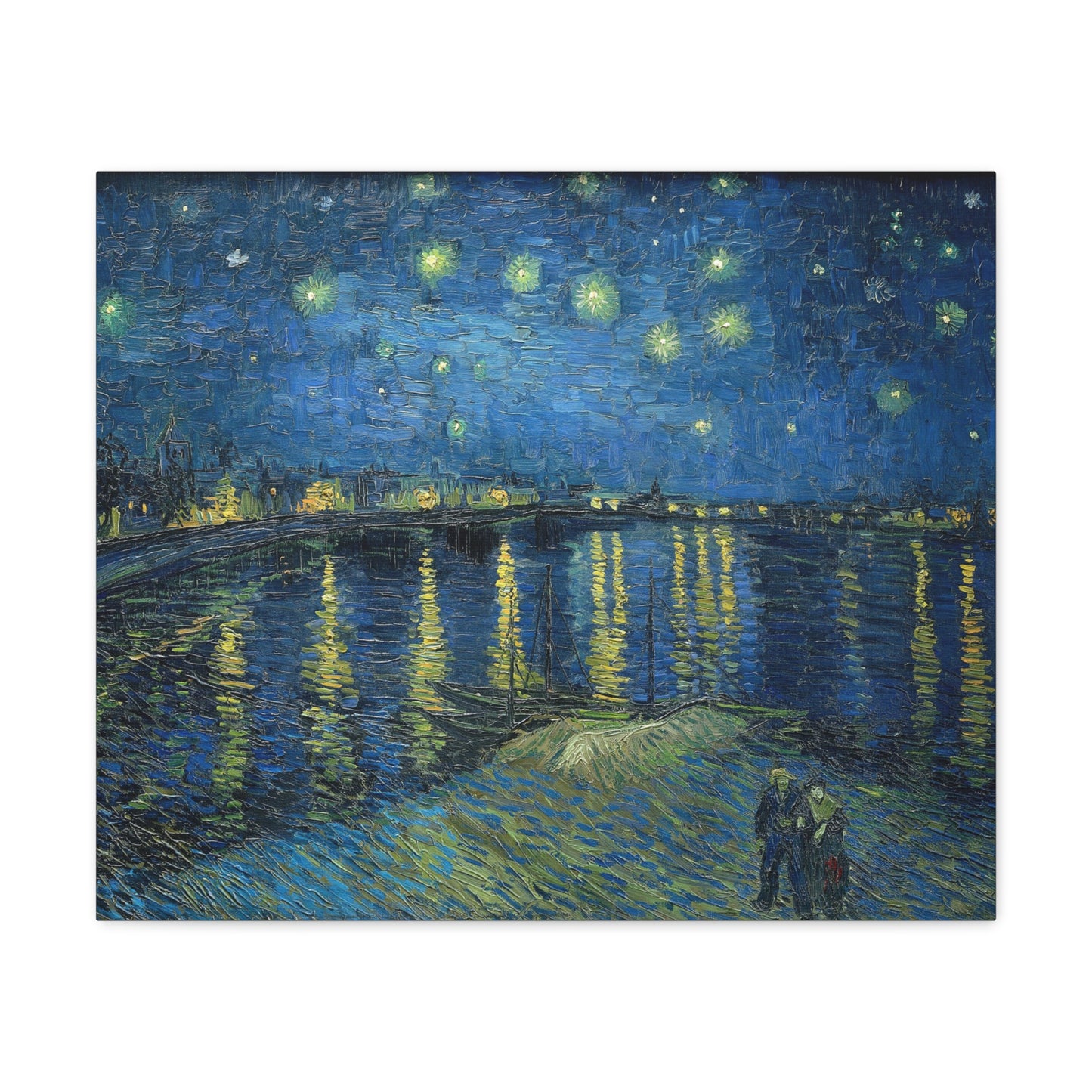 Starry Night Over the Rhone - By Vincent Van Gogh