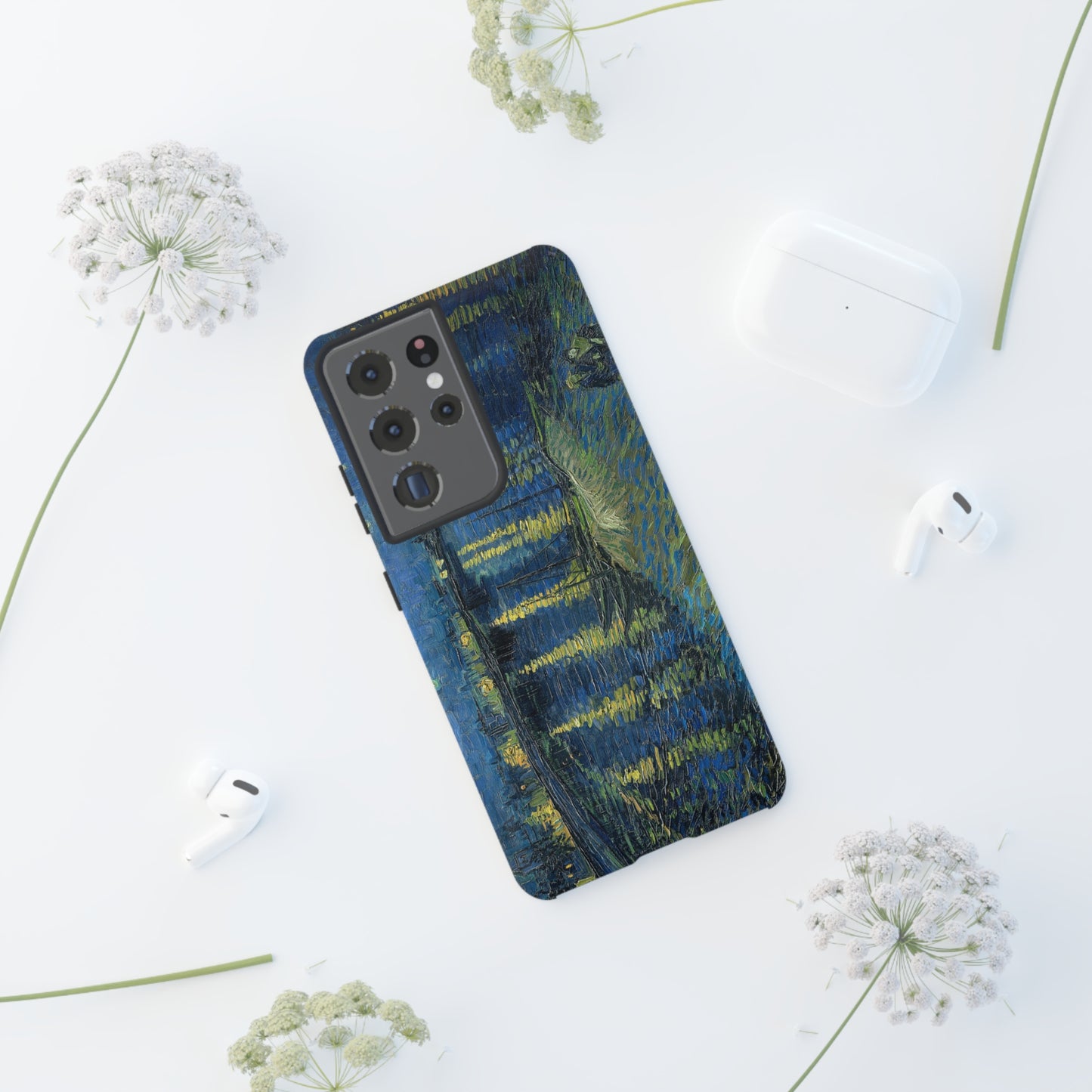 Starry Night over the Rhone by Vincent Van Gogh - Cell Phone Case