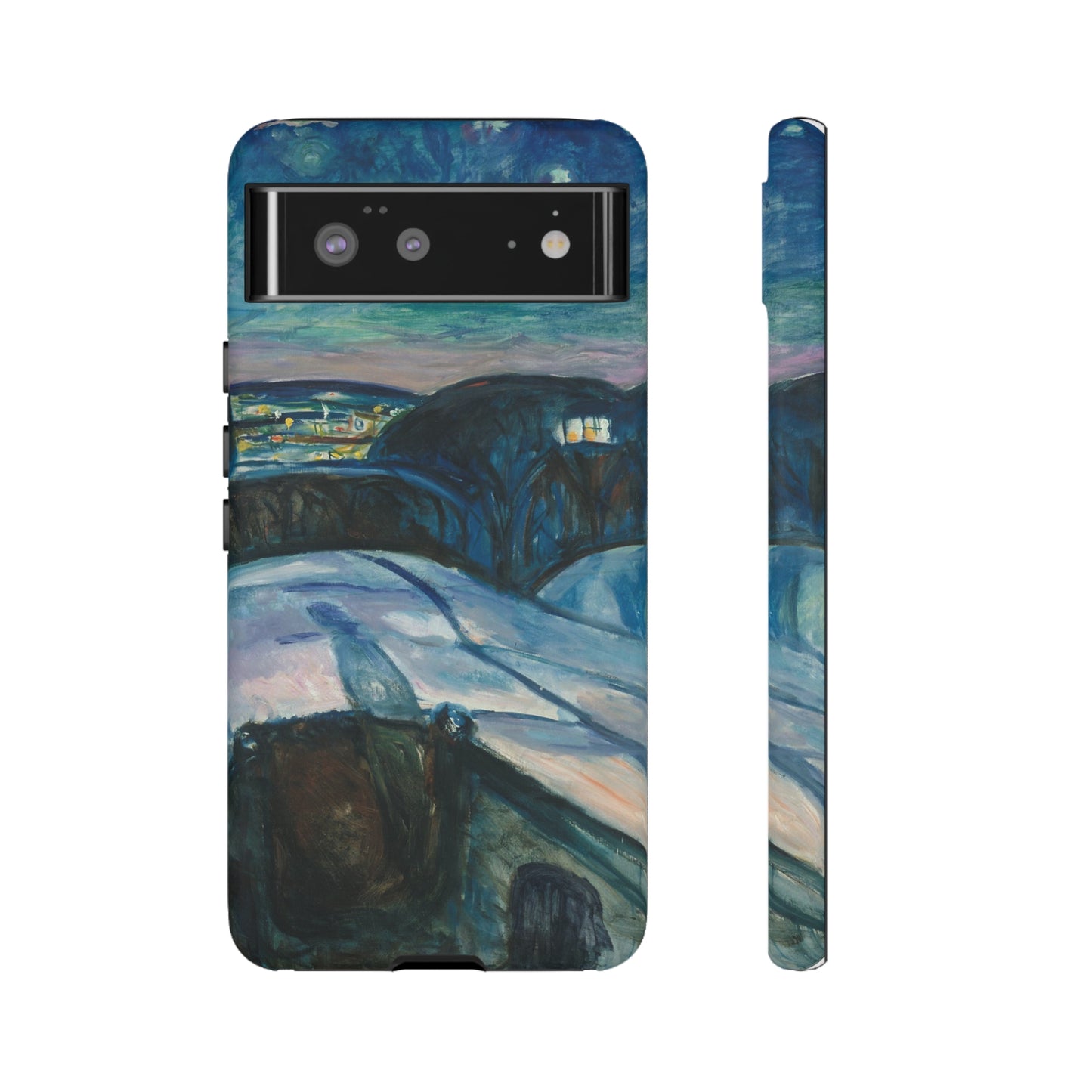 Starry Night by Edvard Munch - Cell Phone Case