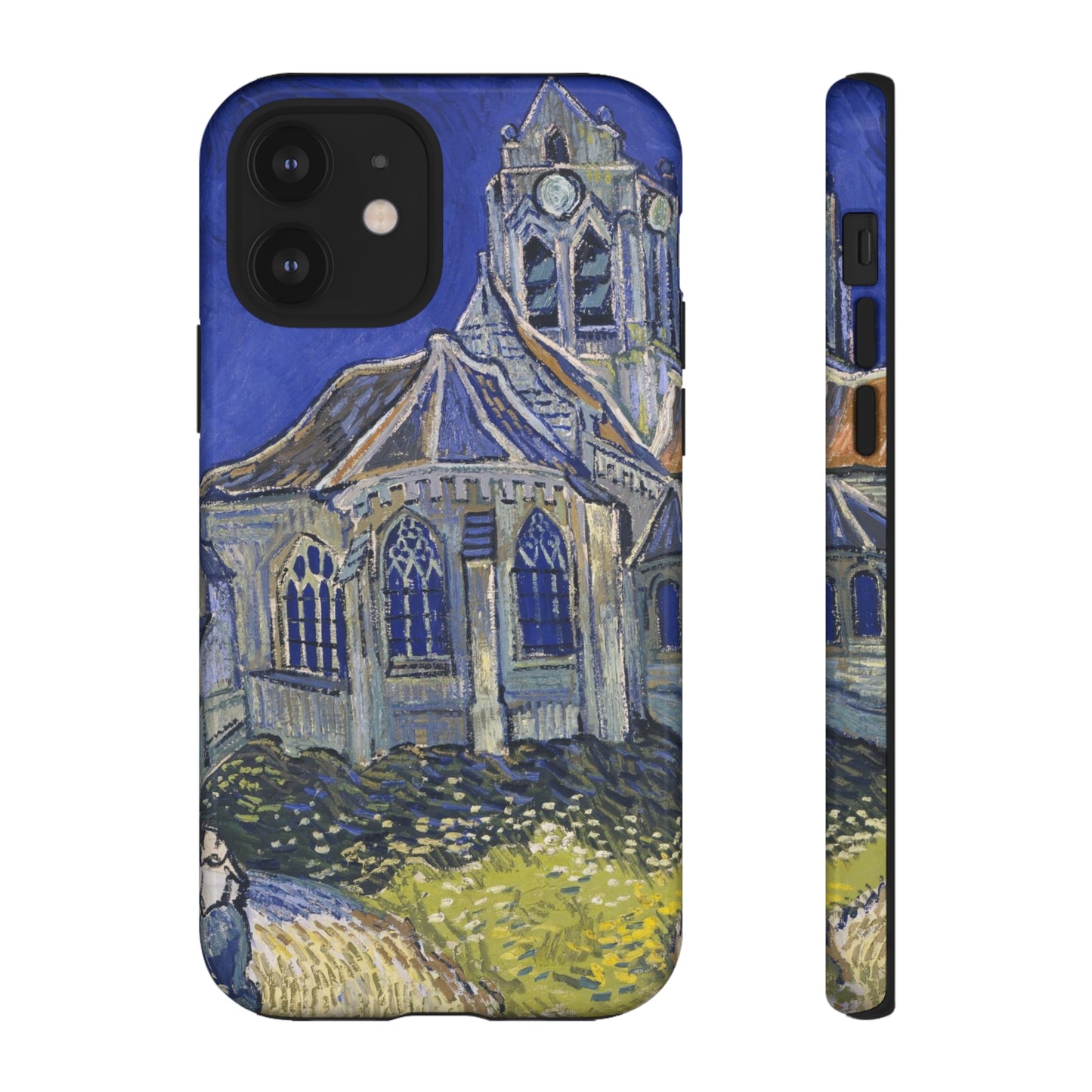 The Church in Auvers sur Oise by Vincent Van Gogh - Cell Phone Case